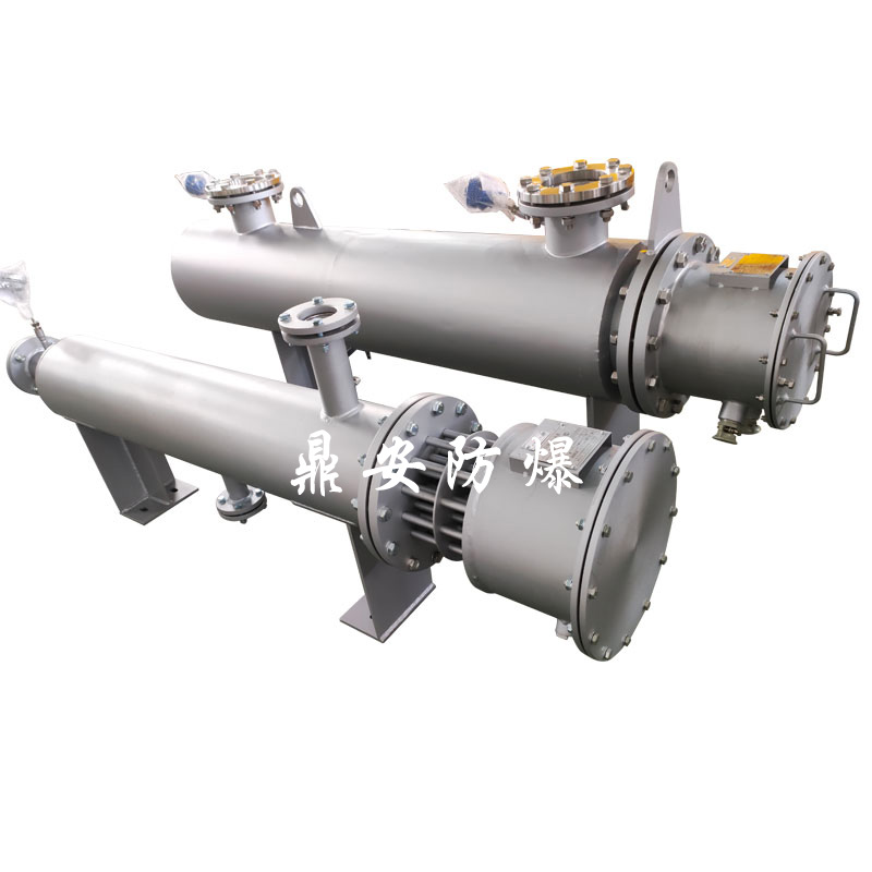 鼎安防爆 管道加熱器 氮?dú)饧訜崞?氫氣加熱器廠